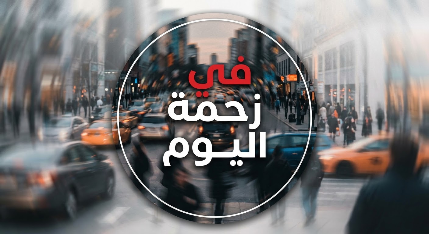في زحمة اليوم